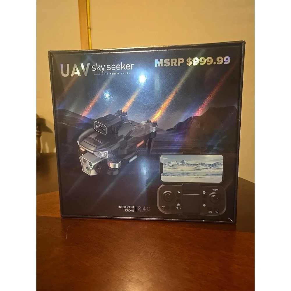 UAV Skyseeker Four-Axis Drone. MSRP $999.99‎ New In Box